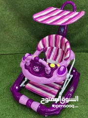  29 عرباية تعليم المشي المميزة من island toyًs مع اضاءة واصوات مختلفة والعاب مع هزاز ويد ومظلة