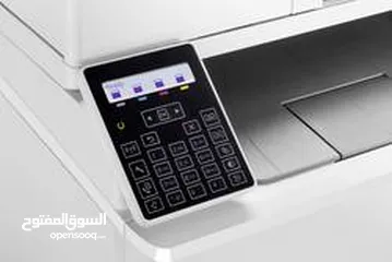  9 HP Color LaserJet Pro MFP M283FDW All in One  طابعة اتش بي ليزر ملونة بمواصفات خيالية  