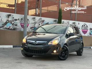  12 اوبل كورسا خاليه من الحوادث للبيع نص بنص او كاش