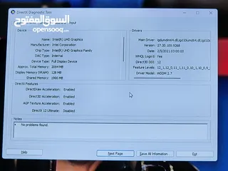  1 لابتوب مستعمل نظيف جداً فش فيه ولا مشكلة الجهاز موجود في الزرقاء