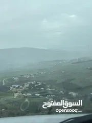  7 ارض للبيع في جرش مشروع عنيبه 17قطعة 3500متر بقوشان مستقل واصل الخدمات كامله اطلاله بنوراما مميزه جدا