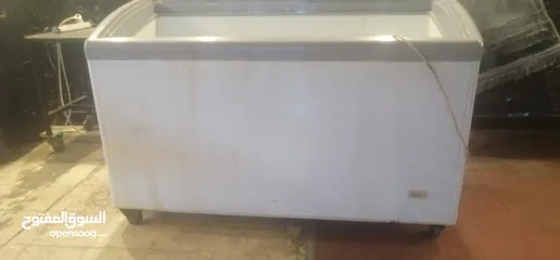  1 فريزر أمريكي مستعمل بحاله ممتازه  شغال 100 ٪ زي مهو بالصور