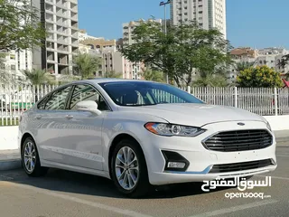  4 Ford Fusion Hybrid 2019 فورد فيوجن فل مواصفات هايبرد بحالة الوكالة