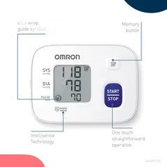  2 جهاز قياس ضغط الدم ياباني استخدام بسيط جدا  omron RS1