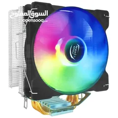  2 مبرد هوائي احترافي ملون للمعالجات COOL STORM T400 RGB CPU COOLER FOR INTEL LGA1700 - AMD