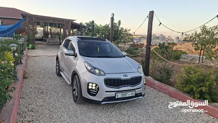  6 كيا سبورتج جتي لاين 2016ماتور2000ديزل فلل اضافات مع فتحة سقف بنوراما  بسعر حررررق كاش دهان شركة