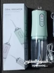  11 مضخه جهاز تنظيف الأسنان بالماء تعمل بالشحن ORAL IRRIGATOR Convenient Electric مضخة اسنان الاسنان