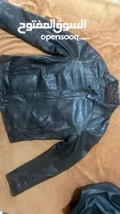  23 جاكيت جلد بايكر قابل للتفاوض river island leather jacket
