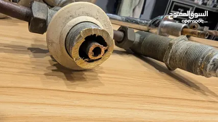  3 بطاريات مغاسل نحاس صب للبيع سكراب +ماتورين ماء.