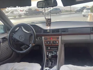  8 مرسيدس بطه E200 W124 موديل 1985 محوله 1995 للبيع