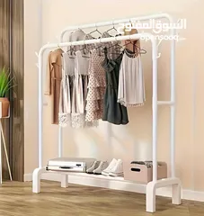  11 فقط 10 دنانير اقوى ستاند معدني لتعليق الملابس متحرك يتحمل وزن بأحدث شكل مميز بالجودة و الشكل