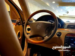  23 Mercedes Benz S350 Large 2003 غواصة  بحالة الوكالة