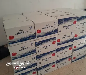  1 مياه زهرة التوليب الكاسه 250 ميلي عدد الكاسات في الكرتون 40 مياه زهرة التوليب