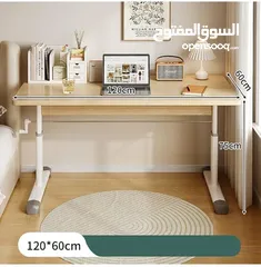  5 مكتب طاولة مكتب دراسي قابل للتعديل مكاتب مستورد مكتب موظف Manual بتصميم عصري يناسب التصاميم