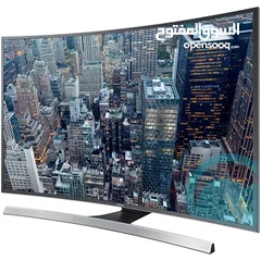  1 SAMSUNG UA55JU6600 5 5" UHD LED CURVE TV