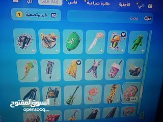  14 حساب فورت نايت ps4 للبيع بسعر 25 دينار قابل للتفاوض