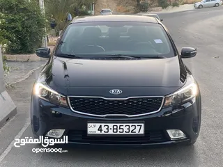  22 كيا k3 2017  لون اسود وارد كوريا الصنف المميز  فحص كامل 7 جيد استخدام شخصي