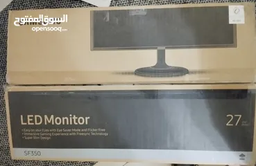  4 Samsung 27 inch LED monitor