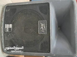  6 سماعات حفلات واعراس مستعمل بحاله جيده