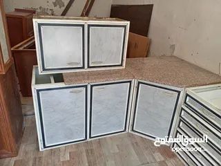  3 مطبخ ألمنيوم 3.2  كما موضح بالصوره بحال الوكاله  عمان