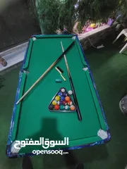  5 بلياردو بقواعد معدنية حجم 4قدم بسعر خاص وحصري