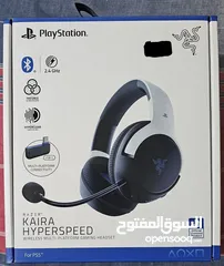  1 سماعات  Razer Kaira HyperSpeed Wireless PC-PS5-Mobile Headset