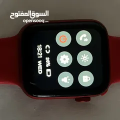  5 (NOT Apple)Red smart watch