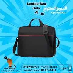  1 حقيبة لابتوب لون أسود للبيع