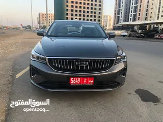  9 Geely model 2024 for rent Muscat daily weekly monthly