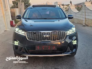  7 جيب كيا سيرانتو القصة الجديدة فل الفل مع بانوراما 4*4 موديل 2017