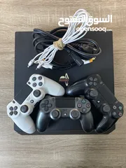 1 1TB Playstation 4 Pro (Used) 2 Controllers.