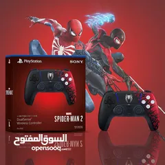  9 يد تحكم بلايستيشن 5 إصدار سبايدر مان 2 – DualSense Wireless Limited Edition أصلية