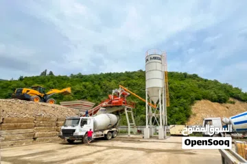  6 محطة خلط خرسانة متنقلة للبيع من المصنع مباشرة – جاهزة للتسليم من المخزون