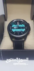  18 SMART WATCH SAMSUNG GALAXY WATCH 3 . SIZE 45 WITH BLACK LEATHER BAND