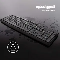  3 لوجيتك ماوس وكيبورد وايرلس LOGITECH MK-235 KEYBOARD AND MOUSE COMBO SET