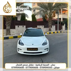 5 تيسلا موديل 2022 TESLA MODEL 3 بدفعة اولى 2400