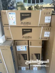  4 مكيفات شارب القويه بسعر حرق غاز R32   الكميه محدوده