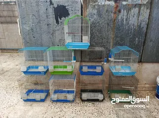  2 قفاص طيور للبيع