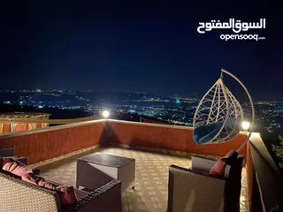  18 مزرعة وشاليه للايجار اليومي في السلط الصبيحي اجمل اطلاله في السلط كلها جدا  اسم المزرعه (the moon 1)