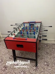  4 طاولة كرة قدم بيبي فوت مستعمله