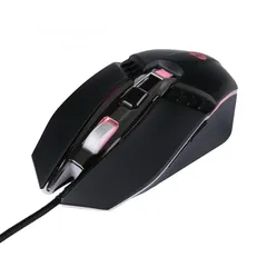  2 ماوس اتش بي أصلي جيمنج سلكي ملون ار جي بي HP M270 RGB USB WIRED GAMING MOUSE