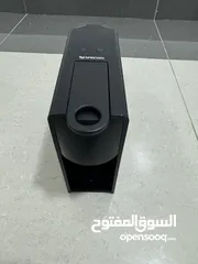  1 للبيع ماكينة قهوة nespresso نسبريسو الاصلية كبسولات صغيرة بحالة جيدة جدا