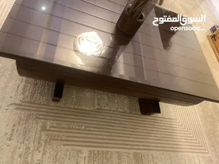  2 طاوله وسط بدون زجاج