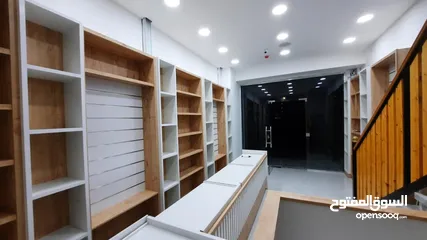  4 محل للبيع طابقين في اجمل منطقة رام الله والبيرة البالوع على الشارع مقابل بن زحميان وبجانب بلازا مول