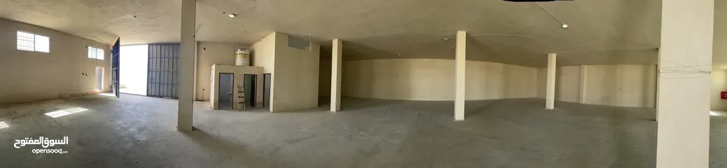  11 هنجر 550م و تسوية / مستودع 550م للايجار أبو علندا 3 فاز مساحه كلية 1100 تأجير معا او كل وحده لحالها