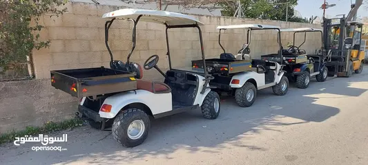  2 سيارات كهربا تكتك للبيع موجود جميع الانواع.من كهربا أو بنزين بحاله ممتازة وفرش جديد والسعر مقبول