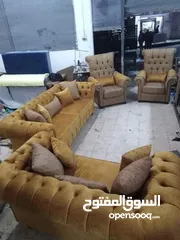  28 ر طقم كنب كبتوني  26 جميع الالوان متوفره