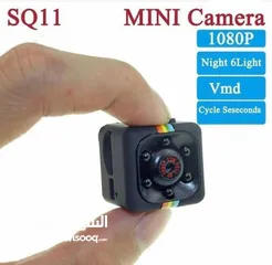  2 كاميرا مراقبة بحجم صغير جدا  تأخذ كرت ذاكرة حتى 64 غيغابايت  لا تحتاج الى انترنيت  تسجل فيديو بدقة f