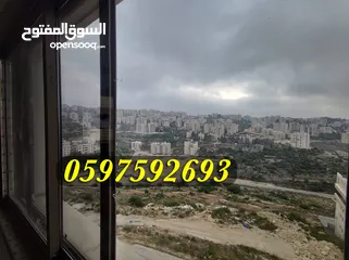  5 شقة لقطة مشطبة للبيع بالتقسيط -رام الله - عين مصباح - قرب جامعة القدس المفتوحة   170 م
