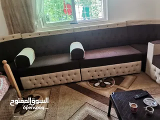  2 طقم كورنر 14 مقعد مع طربيزات